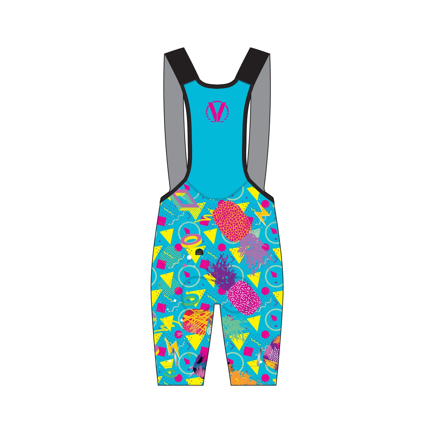 Women's Endurance Bib 8" : VC 1980s - Sky