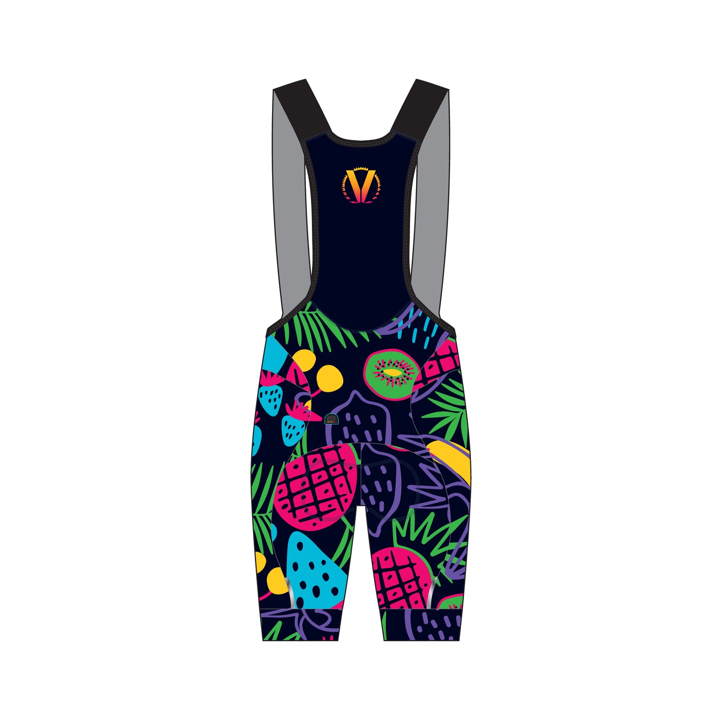 Men's Endurance Bib 11" : VC Fruit Fundo - Black