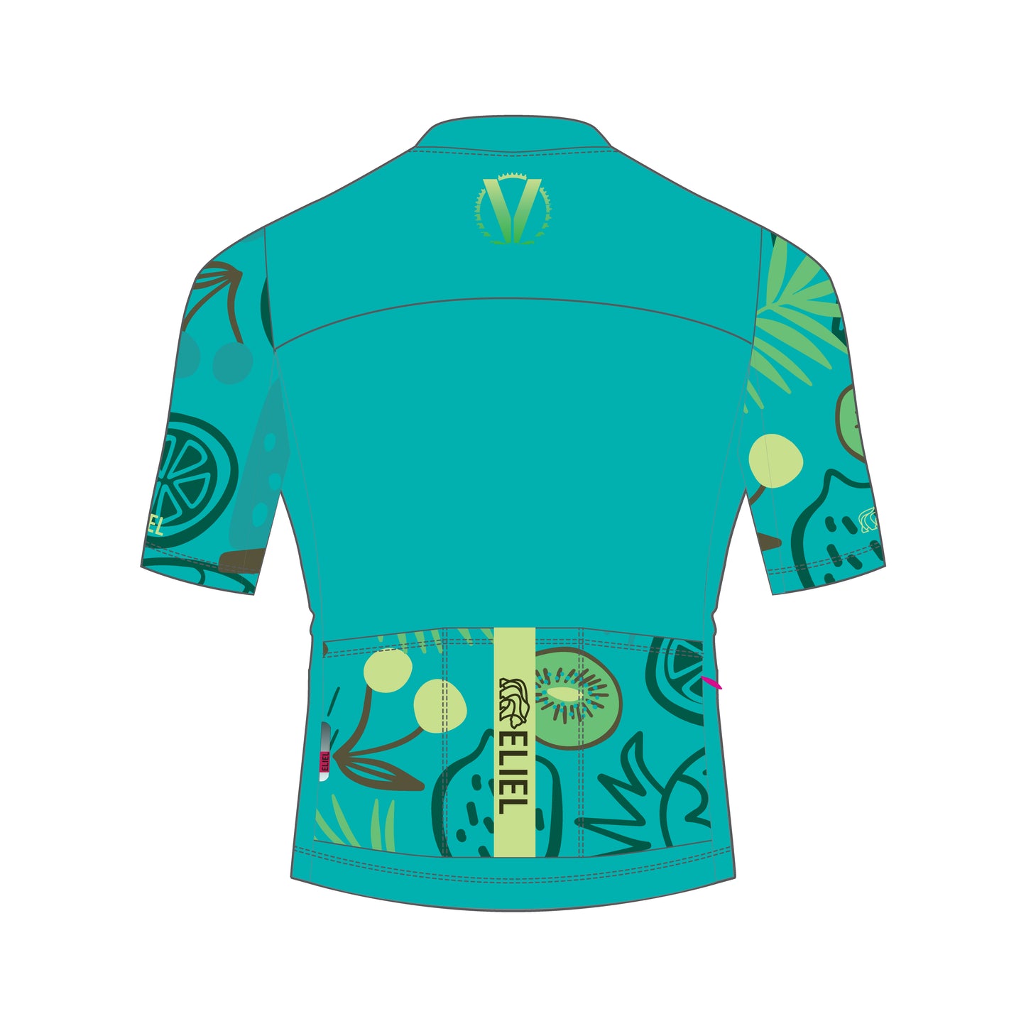 Women's Performance Jersey : VC Fruit Fundo - Teal