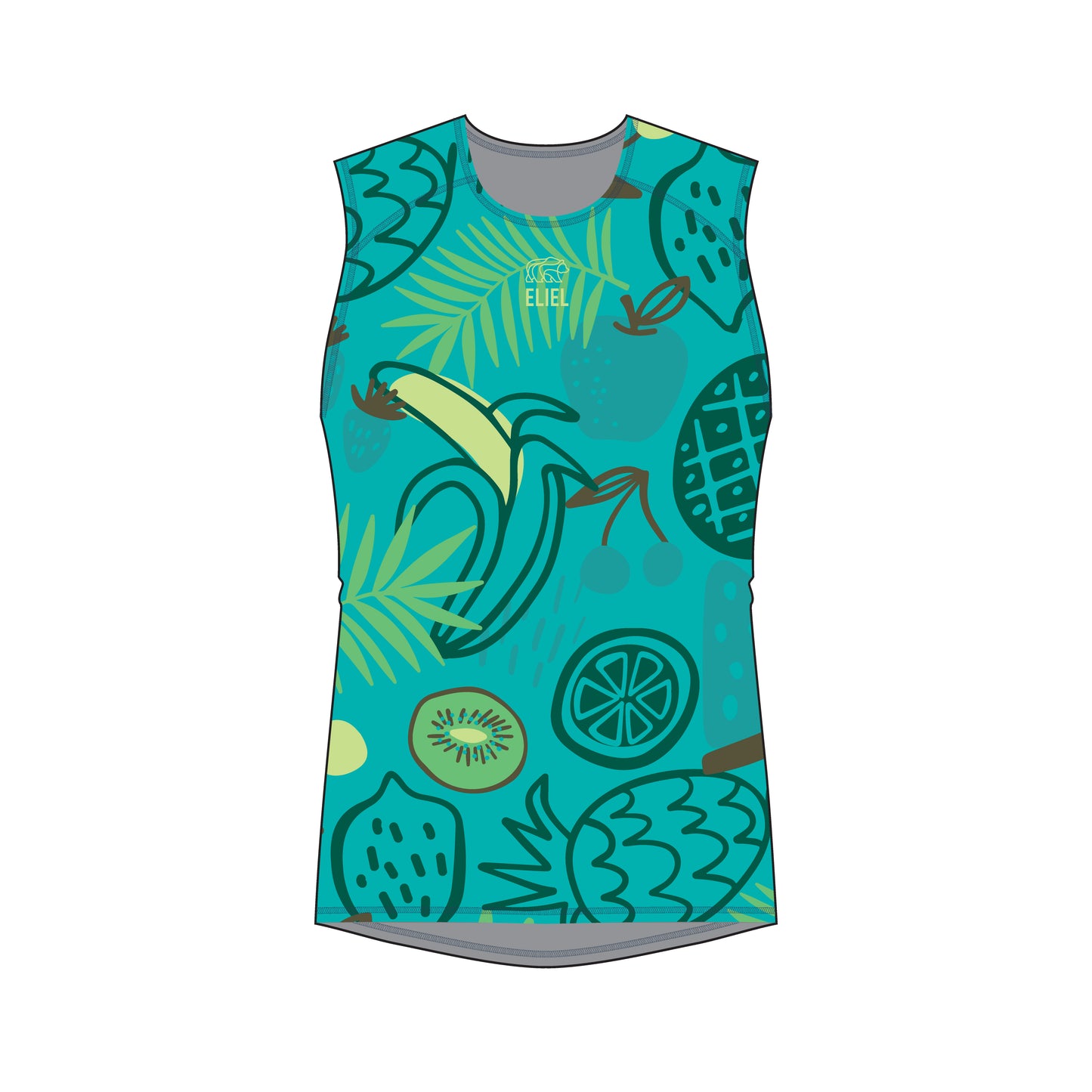 Men's Zuma Base Layer : VC Fruit Fundo - Teal